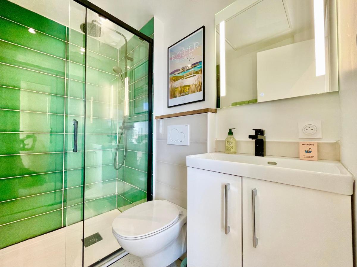 Le Phare Ouest - 80 M De La Mer - Vue Ocean Sur Le Balcon - Entierement Renove - Internet Haut Debit - Nouveau 플뢰메르 외부 사진
