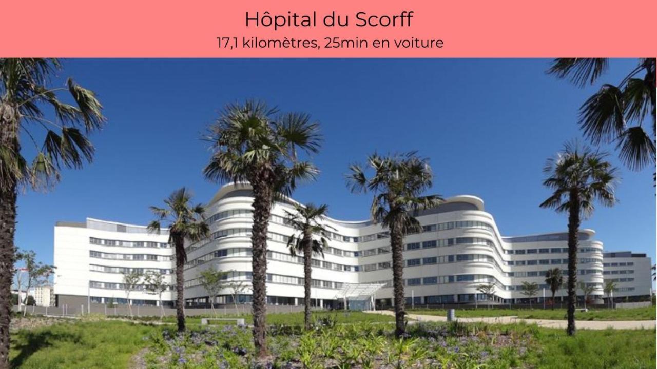 Le Phare Ouest - 80 M De La Mer - Vue Ocean Sur Le Balcon - Entierement Renove - Internet Haut Debit - Nouveau 플뢰메르 외부 사진