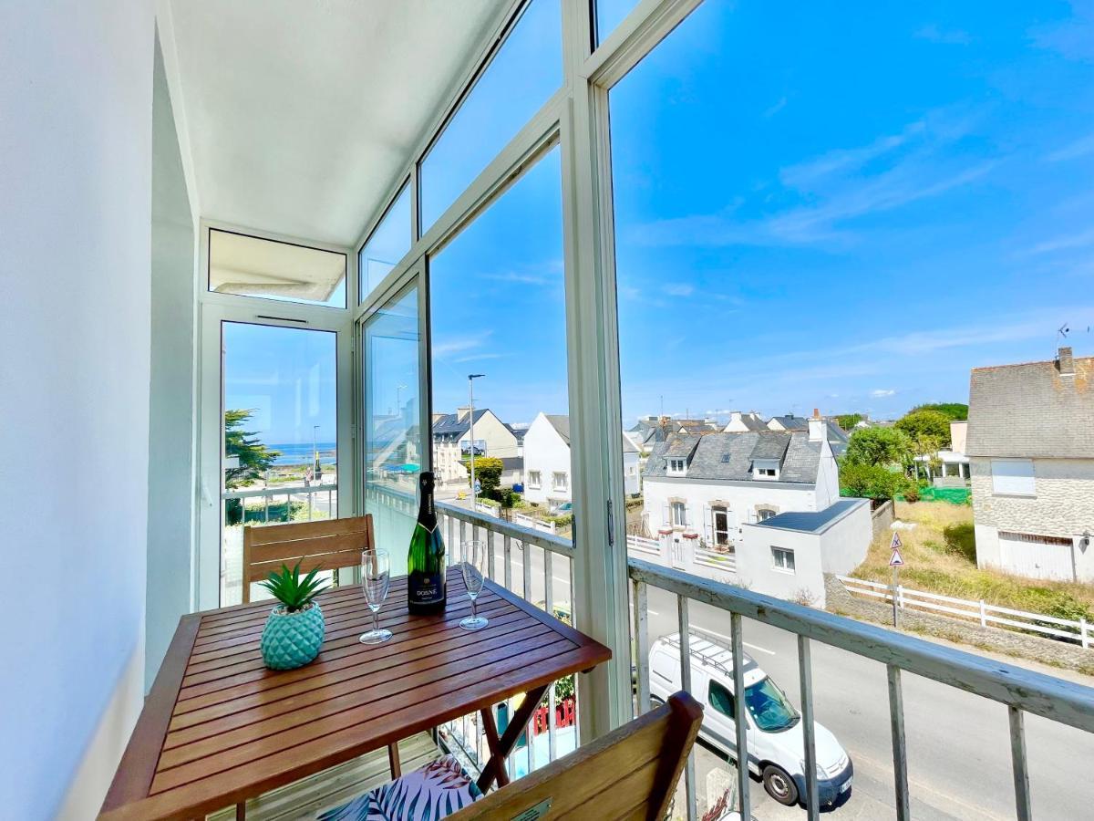 Le Phare Ouest - 80 M De La Mer - Vue Ocean Sur Le Balcon - Entierement Renove - Internet Haut Debit - Nouveau 플뢰메르 외부 사진